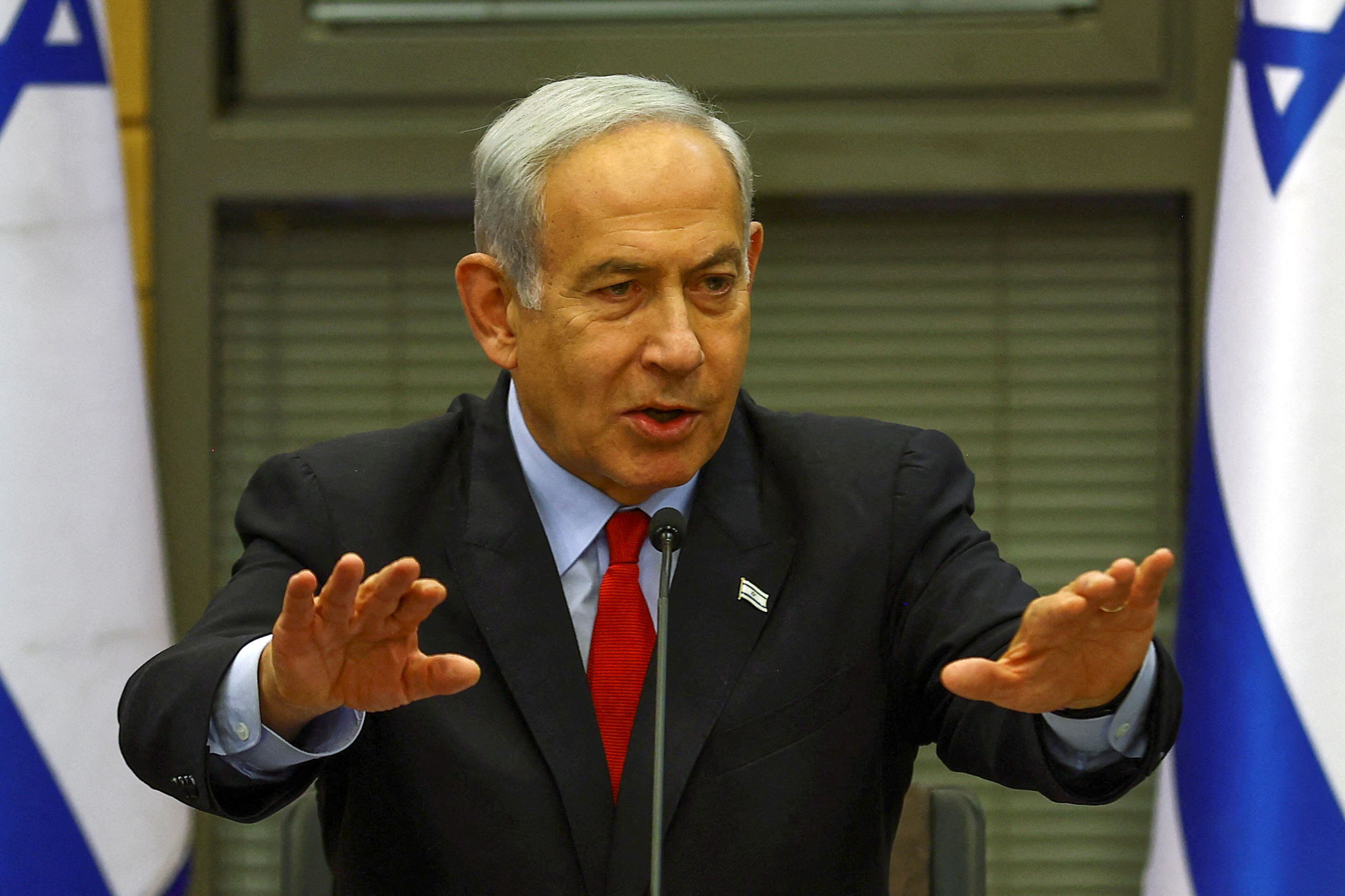 Benjamin Netanyahu, primer ministro de Israel (REUTERS/Ronen Zvulun)