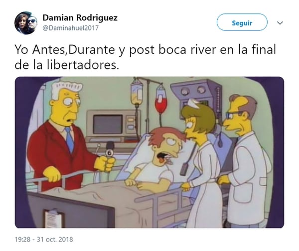 Memes contra River Superclásico Final Libertadores Boca River