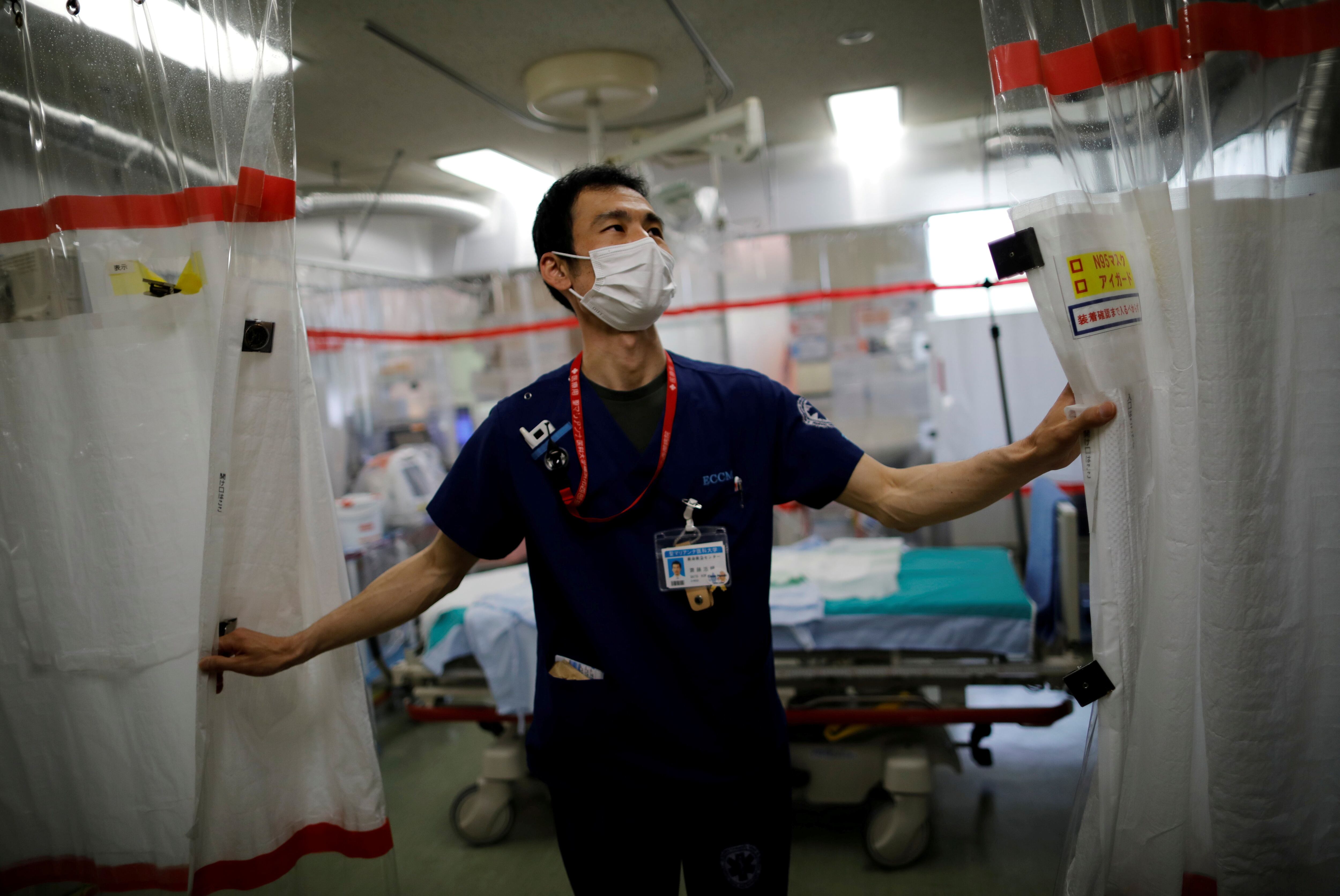 El Hospital en Yokohama, al sur de Tokio, recibió a algunos afectados (REUTERS/Issei Kato/Archivo REUTERS/Issei Kato/File Photo)