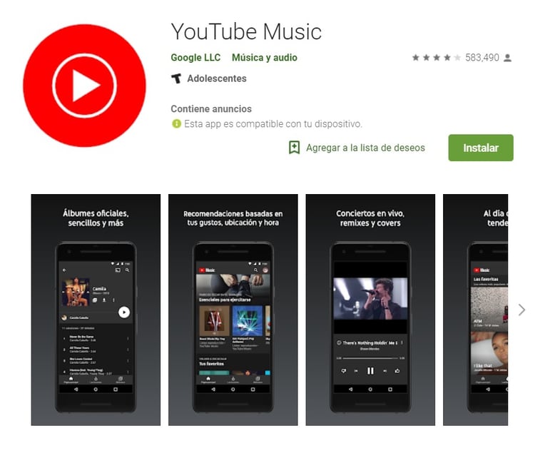 Youtube se ha consagrado como “el rey” de las aplicaciones gratuitas (Foto: Archivo)