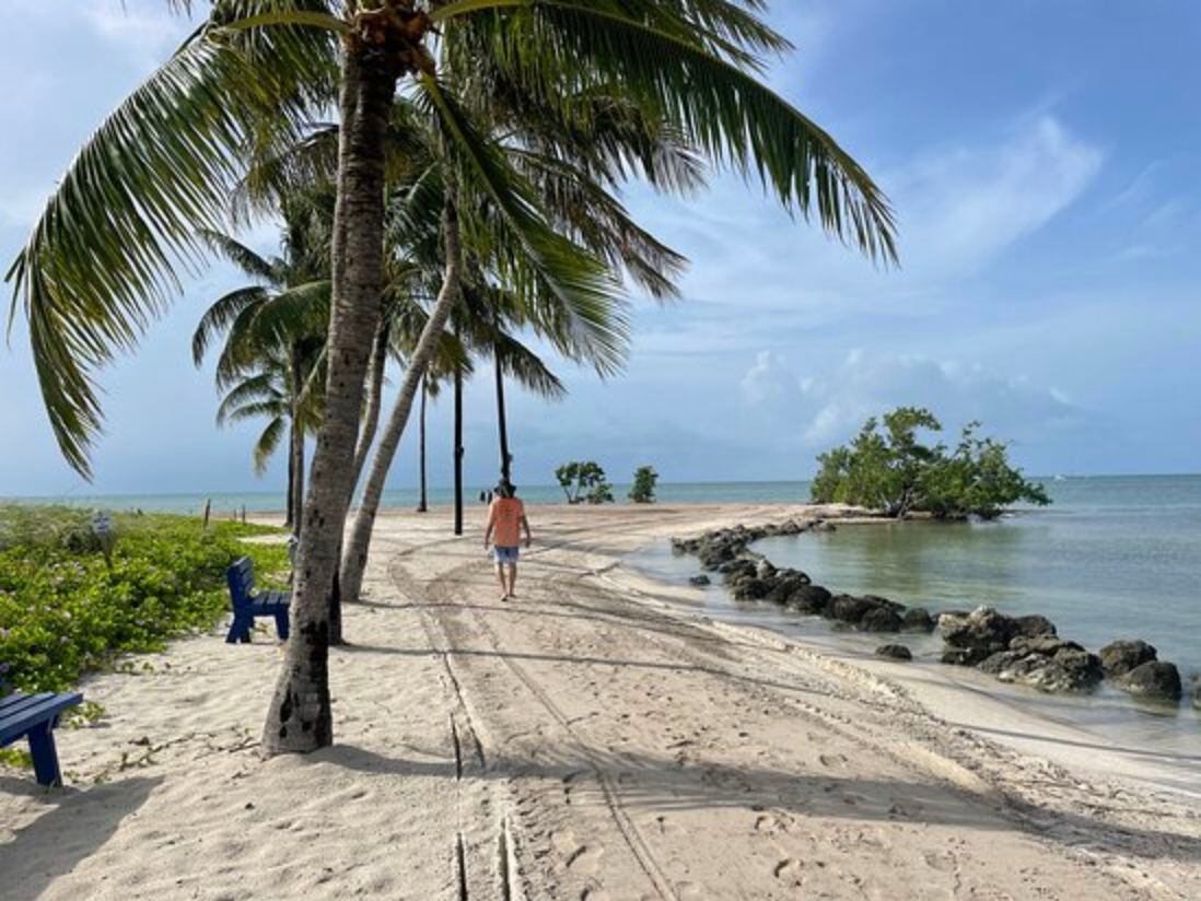 Sombrero Beach, en Marathon, Florida, fue la única playa del sur del estado entre las 25 primeras del país (22), según Tripadvisor.