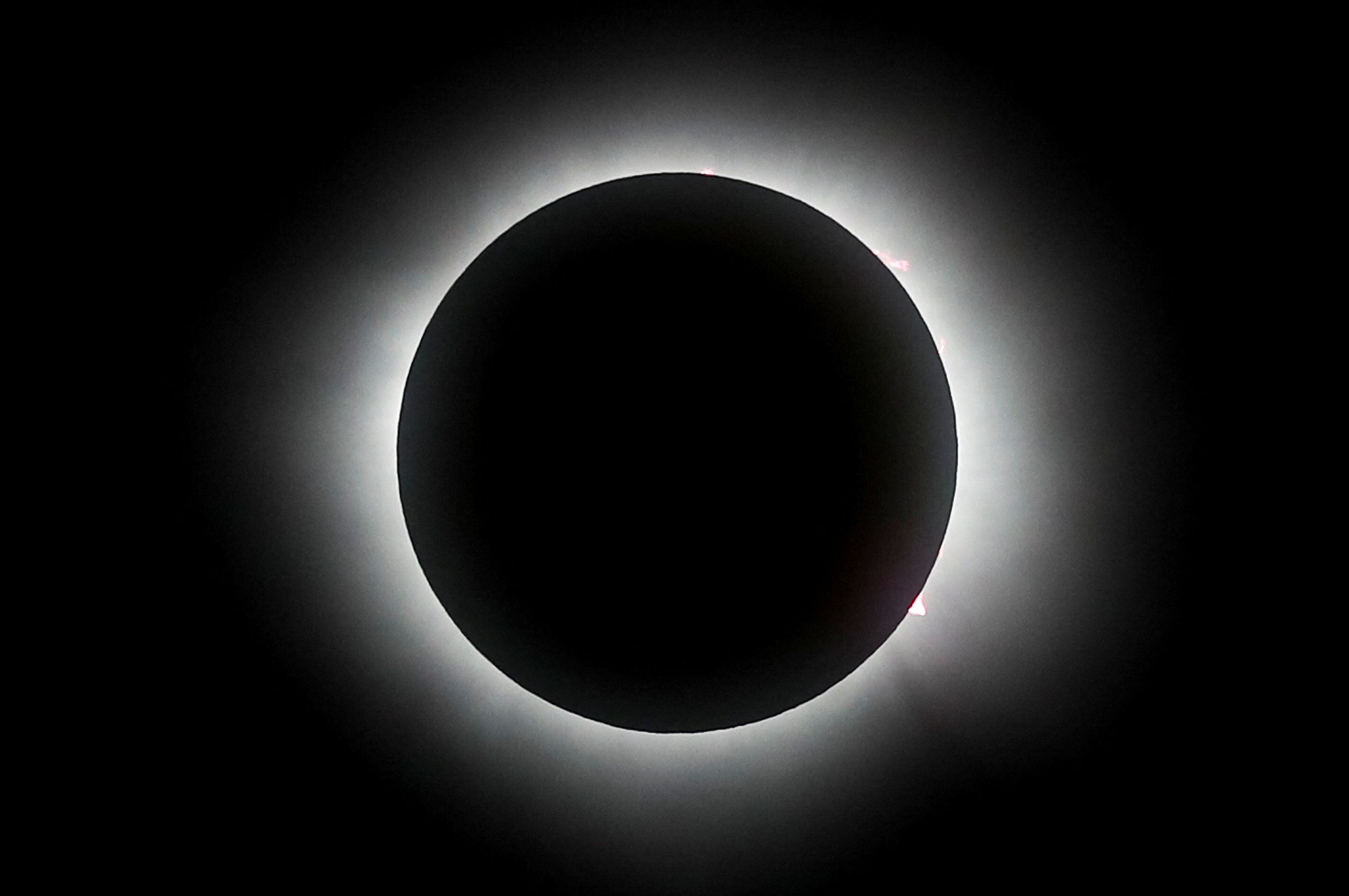 La trayectoria del eclipse permitió a millones de personas presenciar el espectáculo astronómico en México, Estados Unidos y Canadá