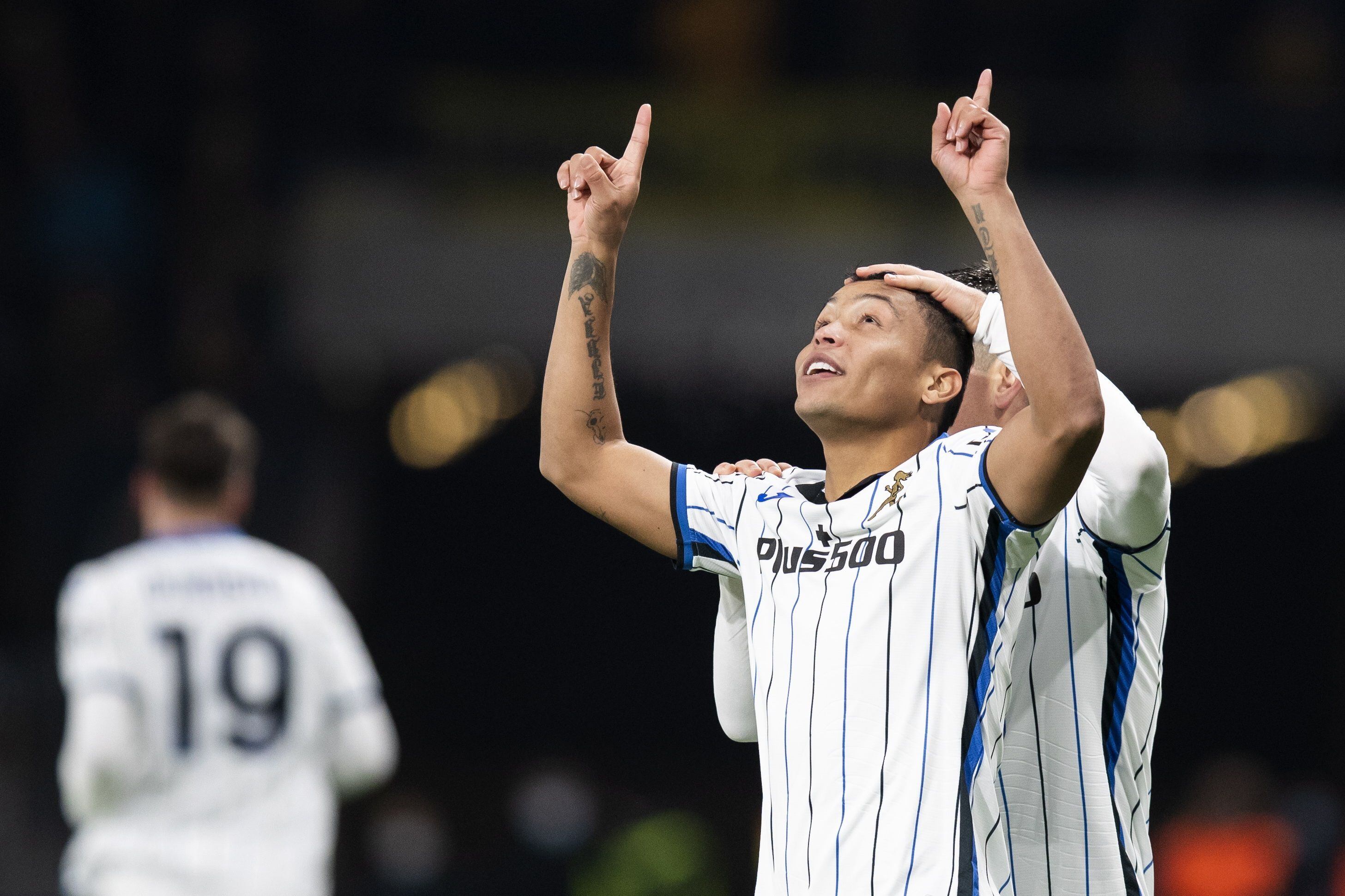 Luis Fernando Muriel es uno de los llamados a protagonizar el partido entre Atalanta y Villarreal el 8 de diciembre. EFE/EPA/PETER KLAUNZER