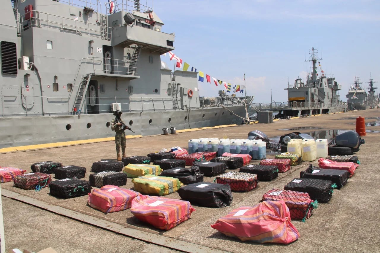 La Marina ha decomisado toneladas de droga que han intentado traficar vía marítima (Semar)