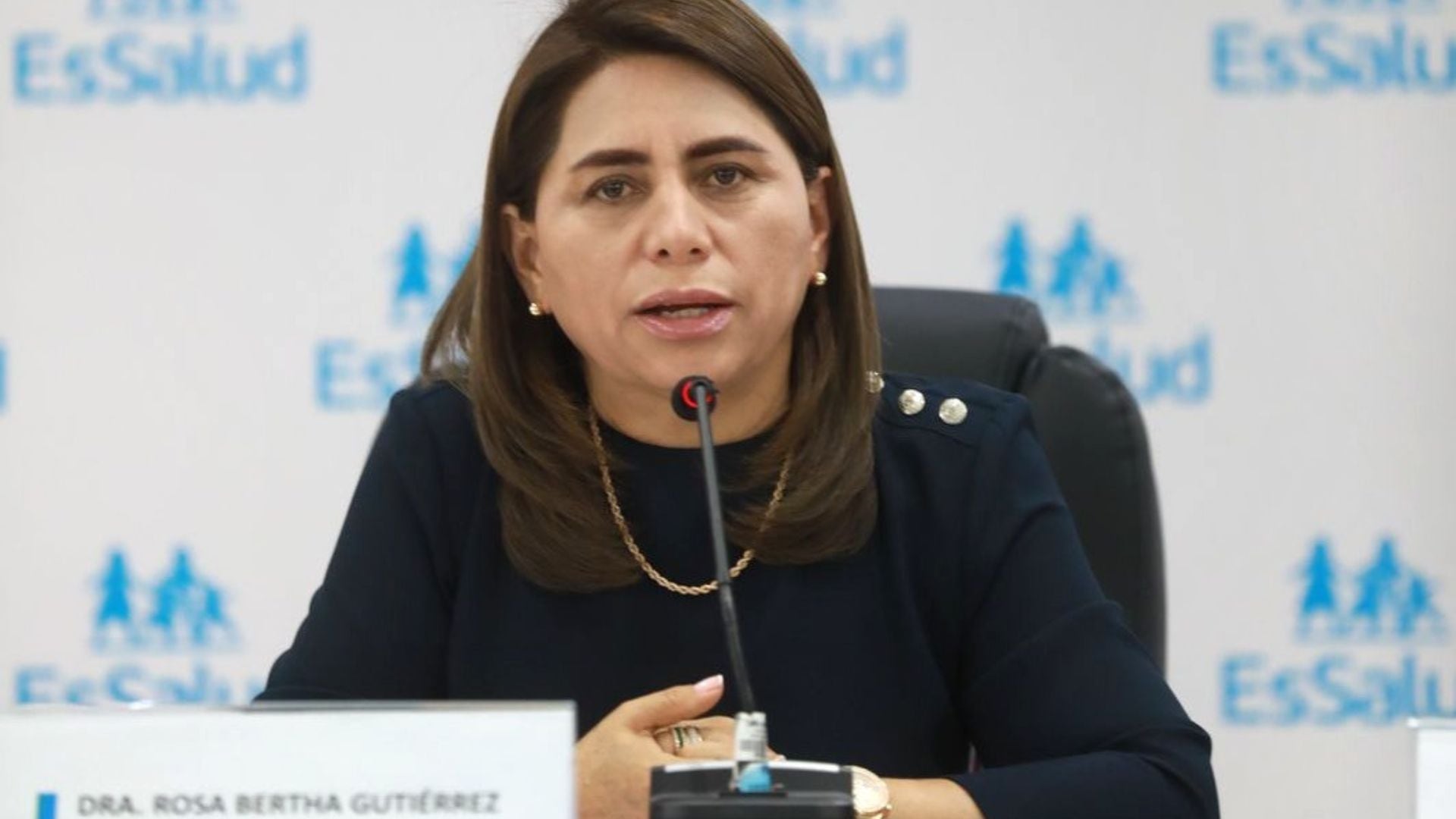 Rosa Gutiérrez asumió la presidencia de EsSalud y estas fueron sus primeras declaraciones - Infobae