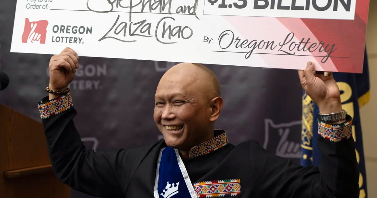 The US$1.3 billion Powerball winner is an immigrant from Laos who has been battling cancer for eight years.