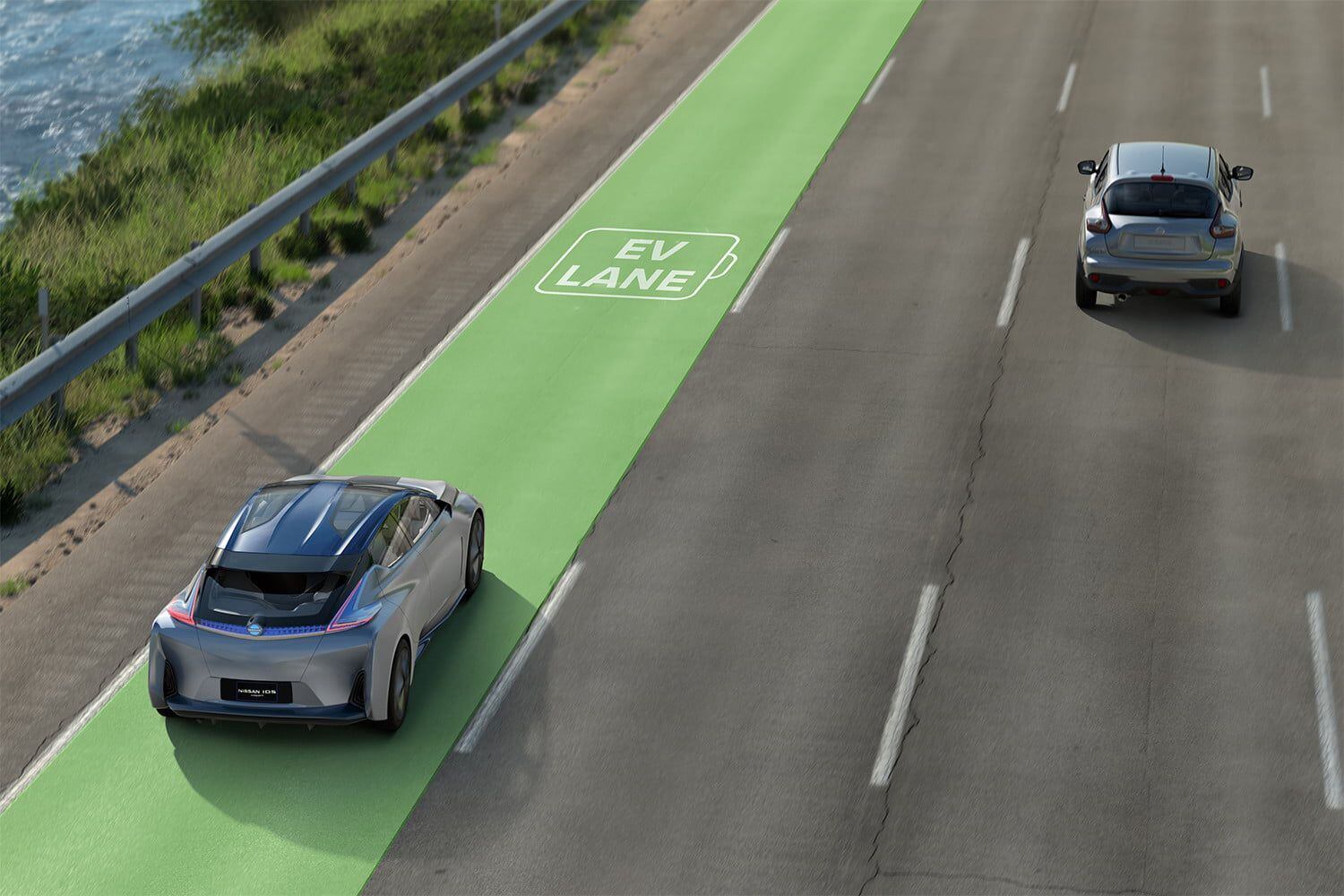 Los caminos con electricidad podrán reducir la necesidad de grandes autonomías en los autos, y permitir que sean más accesibles por tener baterías más pequeñas
