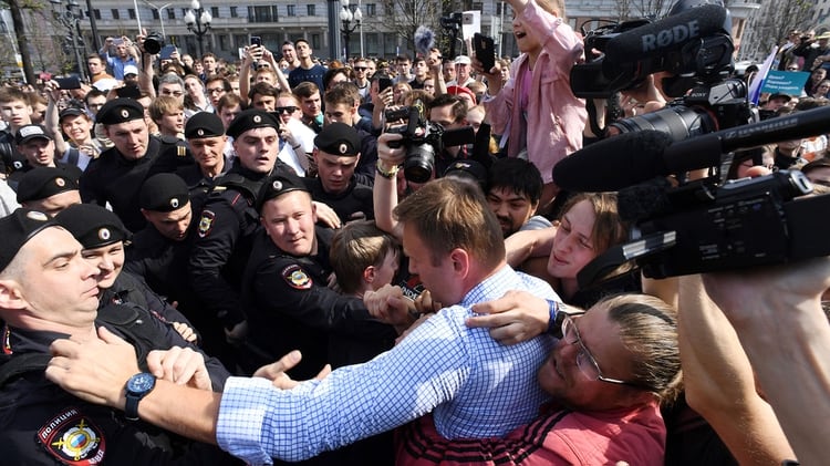 Líder de la oposición Alexei Navalny