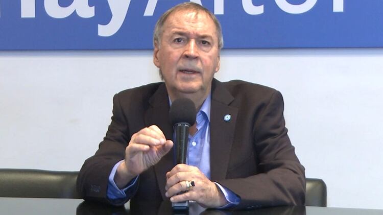 Juan Schiaretti, gobernador de Córdoba: amigo y socio político de Macri