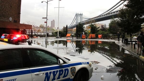 En 2012, Nueva York sufrió una marejada de 2,8 metros por la tormenta Sandy.