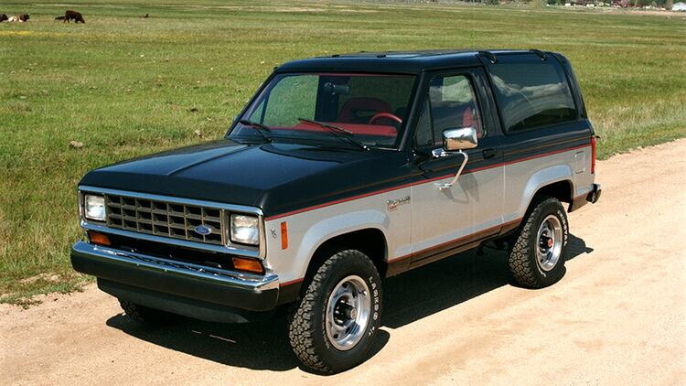 La Bronco cuarta generación, de 1987.