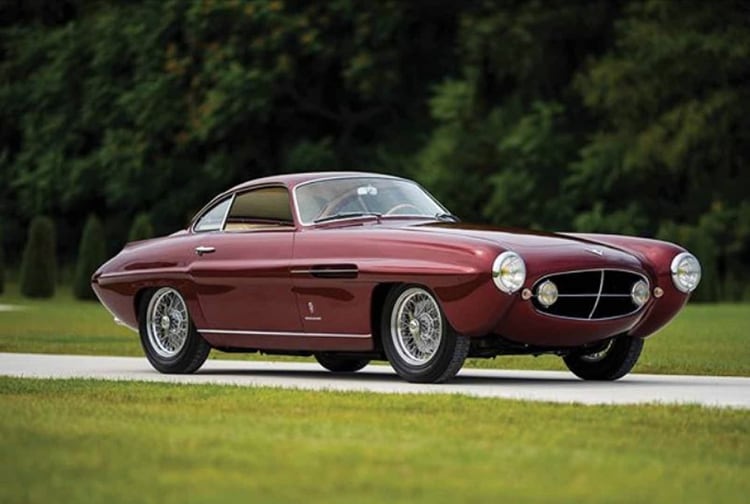 Fiat 8V Supersonic de 1953, diseñado por la famosa casa Ghia. (Foto: RM SOTHEBY´S)