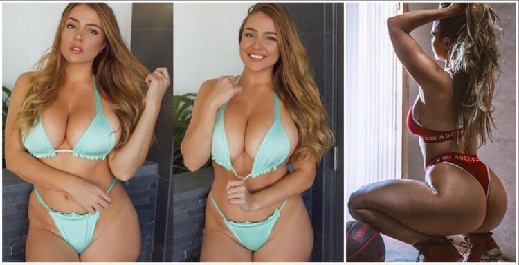 Jem Wolfie es una gurÃº del fitness de Australia que solÃ­a ser un chef profesional pero ahora gana millones por subir fotos de ella a una red social de paga Foto: Instagram