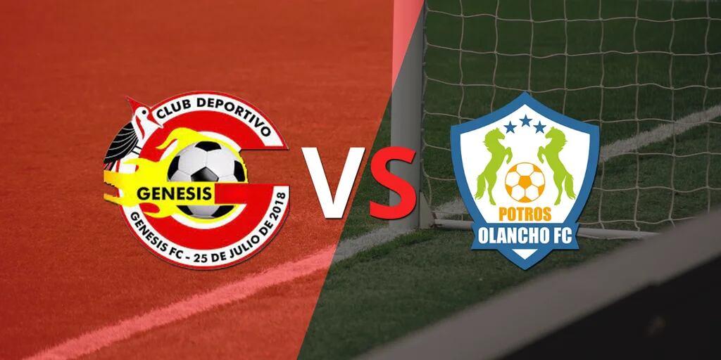 Comienza el partido entre Génesis y Olancho en el estadio Municipal Carlos Miranda