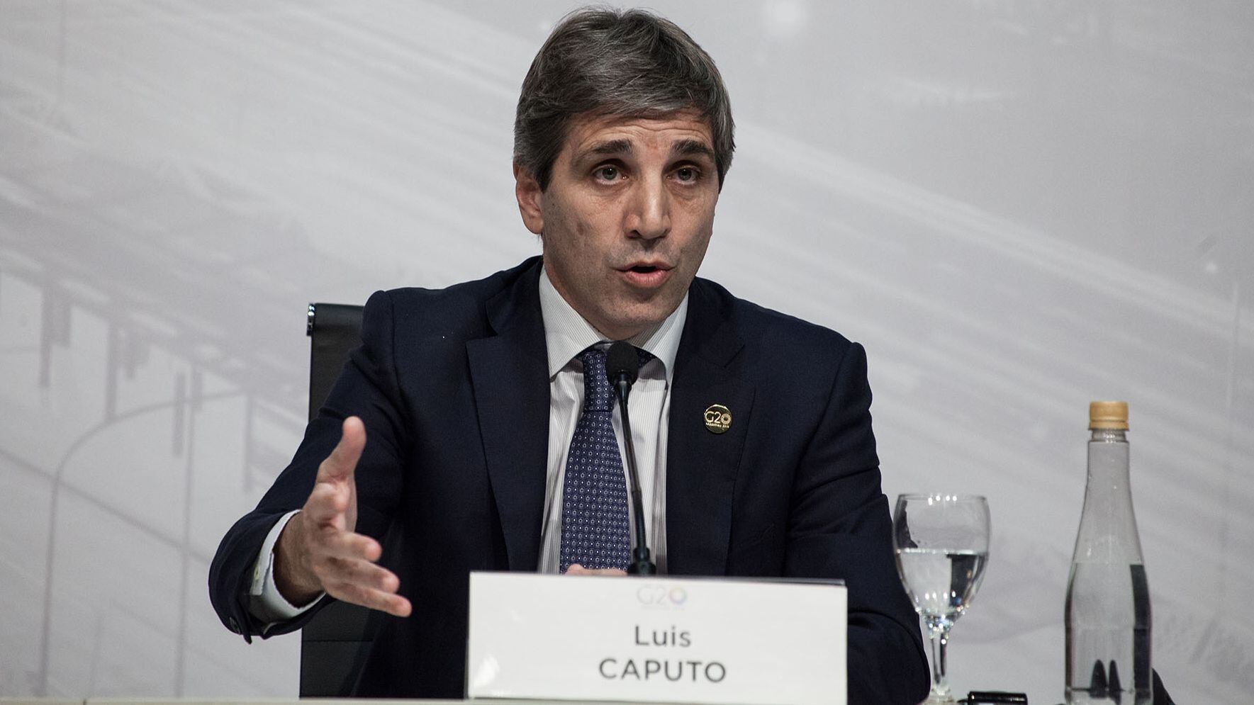 Luis Caputo será ministro de Economía desde el domingo (Erica Canepa/Bloomberg)