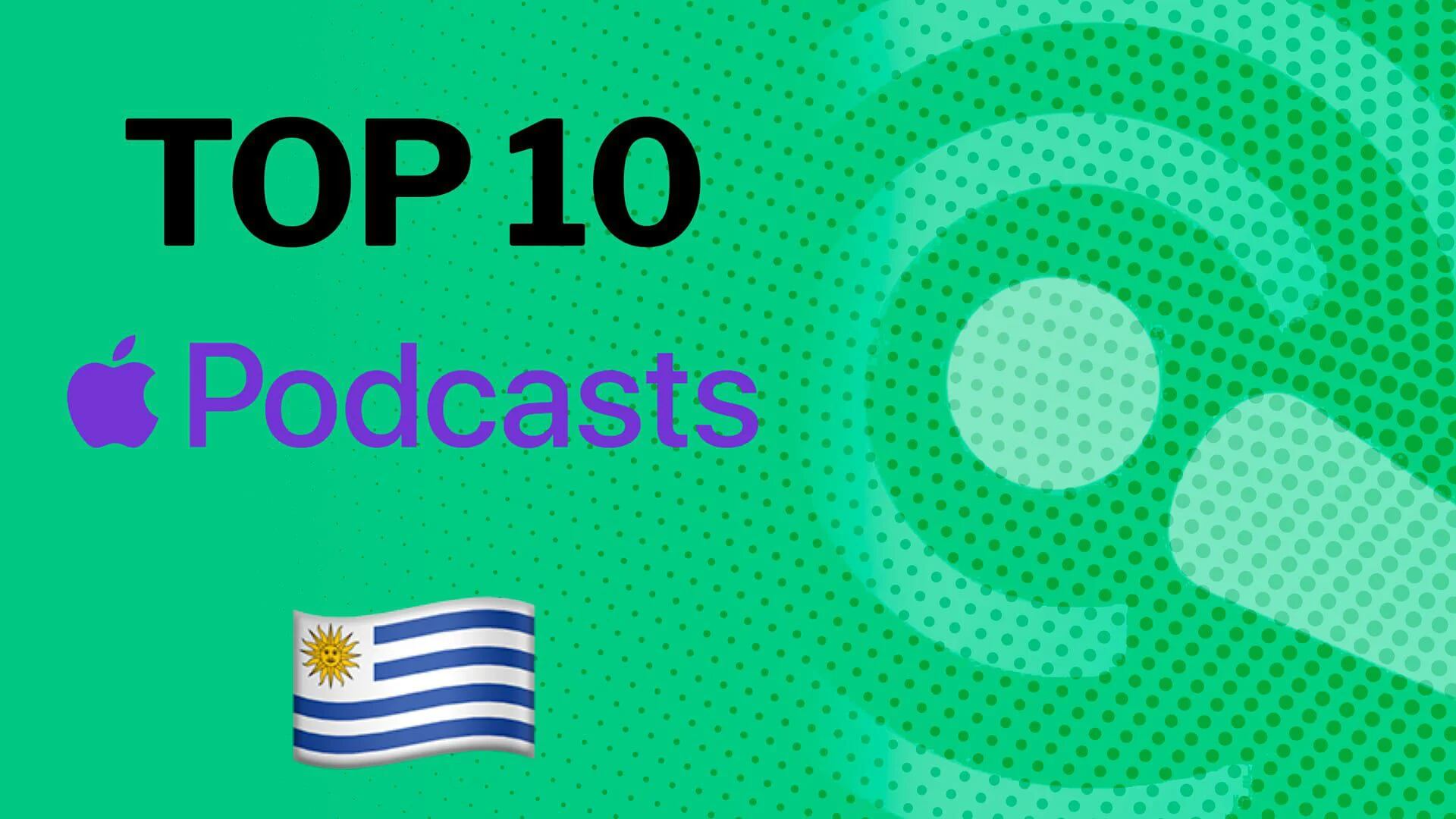 Estos podcast encabezan la lista de los más reproducidos en Apple Uruguay