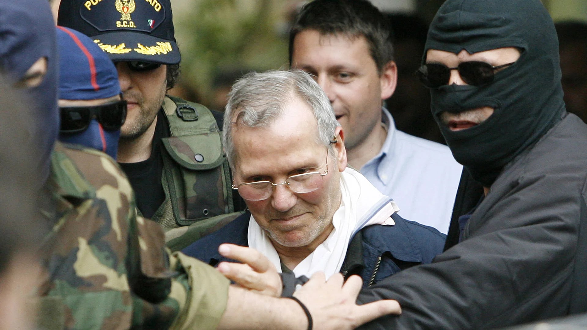 Una imagen de Bernardo Provenzano luego de haber sido detenido el 11 de abril de 2006 (AP)