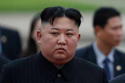 El dictador norcoreano Kim Jong-un.  EFE / EPA / JORGE SILVA / Archivos