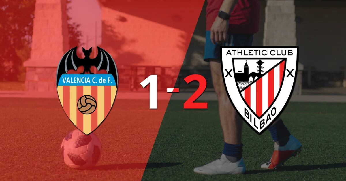 Athletic Bilbao beat Valencia 2-1 away