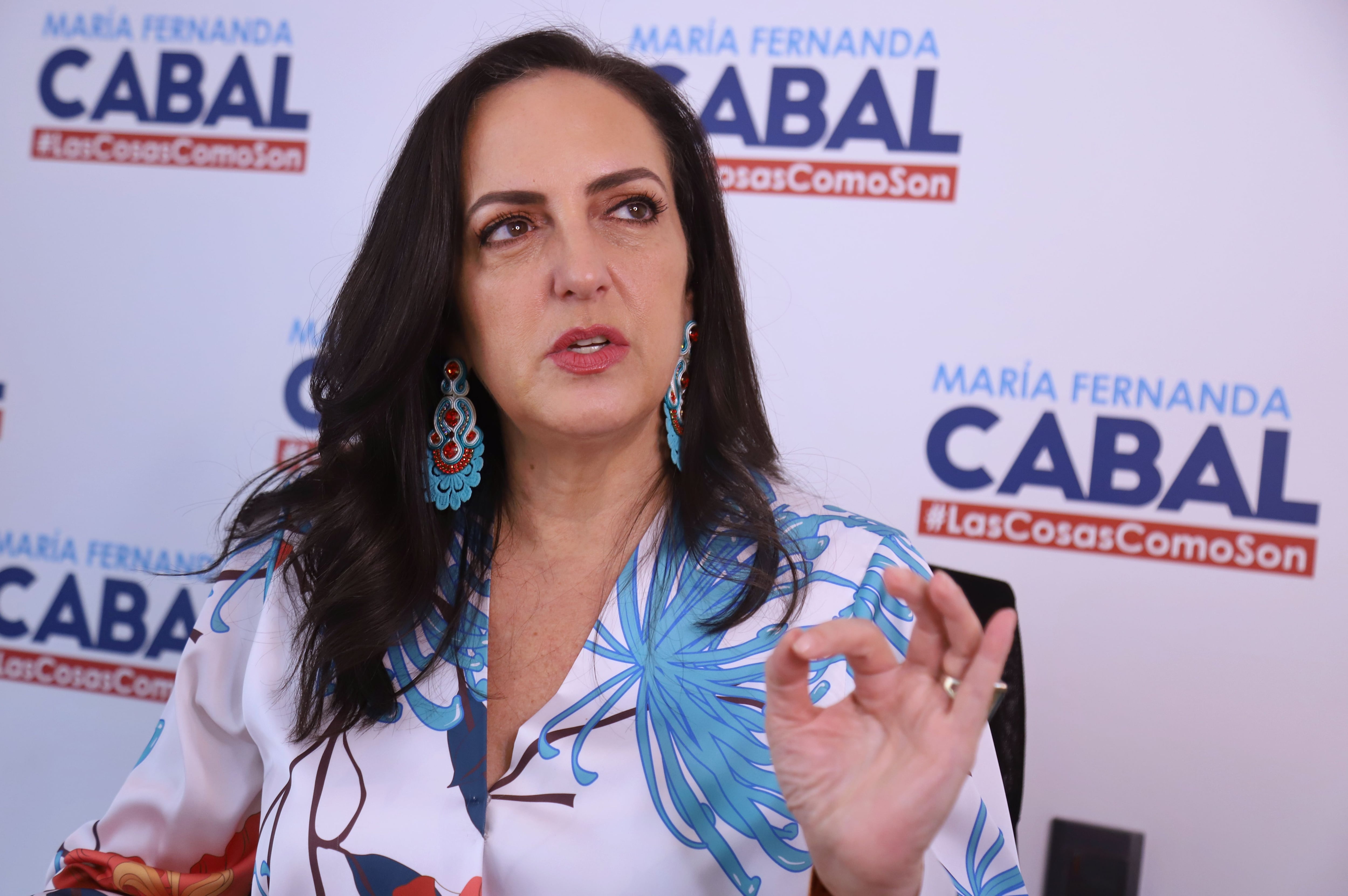 Bogotá.16 de septiembre de 2021. Senadora, María Fernanda Cabal. (Colprensa -Álvaro Tavera)