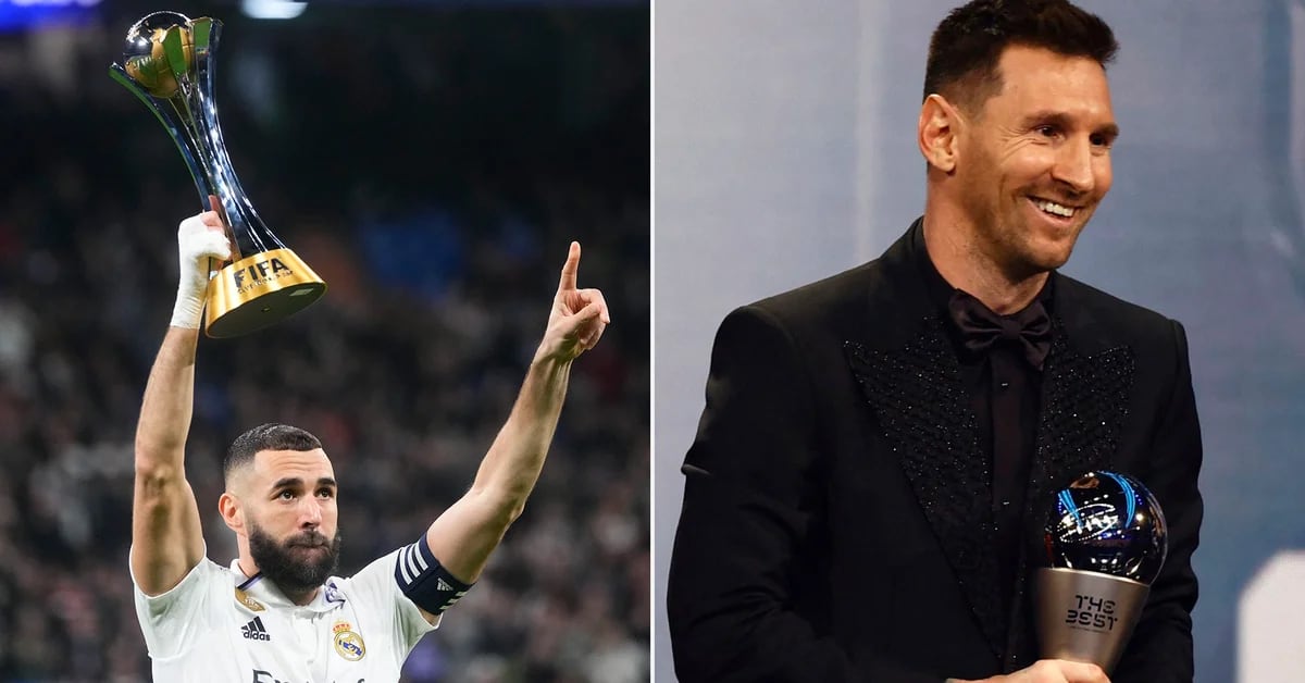 Karim Benzema’s tough post after losing The Best award to Lionel Messi