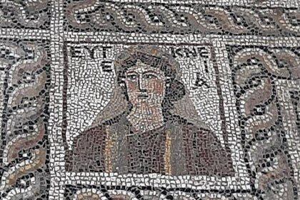 El mosaico encontrado en Flaviápolis. (Museo de Osmaniye)