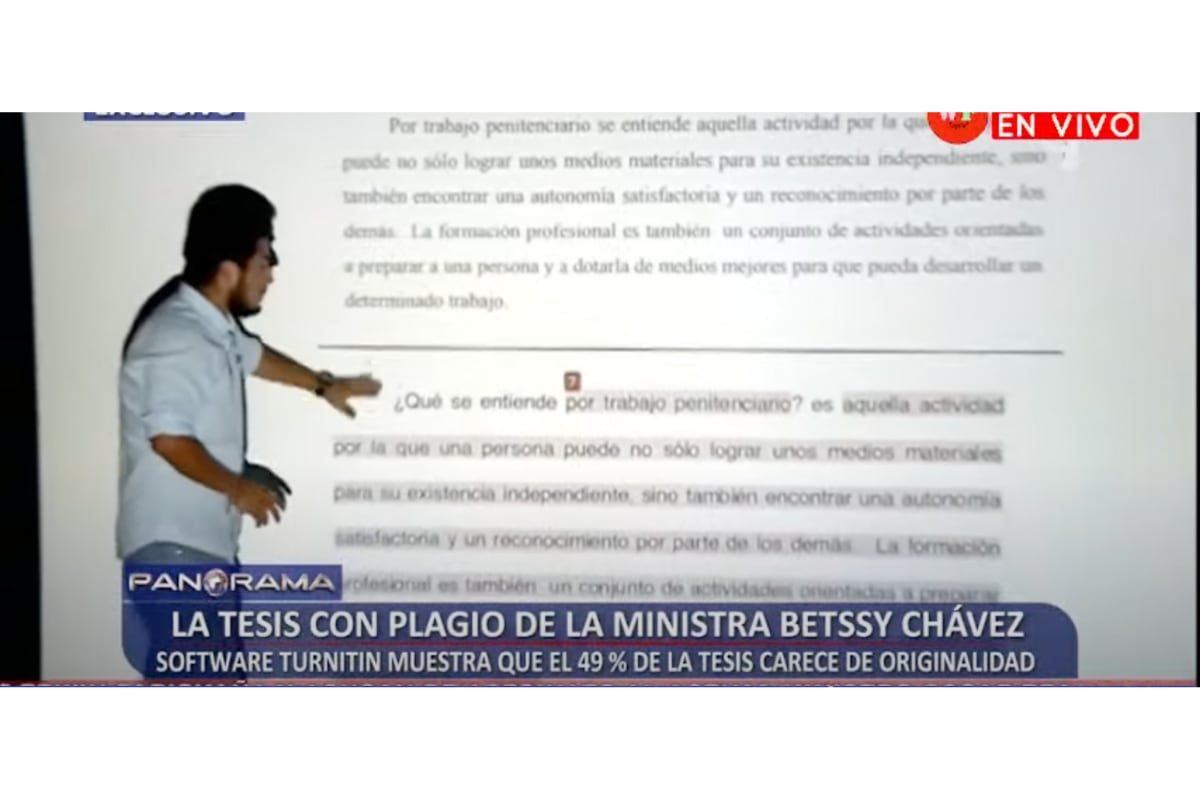 Betssy Chavez hätte 49% ihrer Bachelorarbeit plagiiert