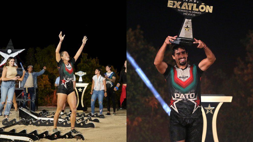 Ellos son los ganadores de la más reciente edición de Exatlón México (Foto: Twitter@ExatlonMx)