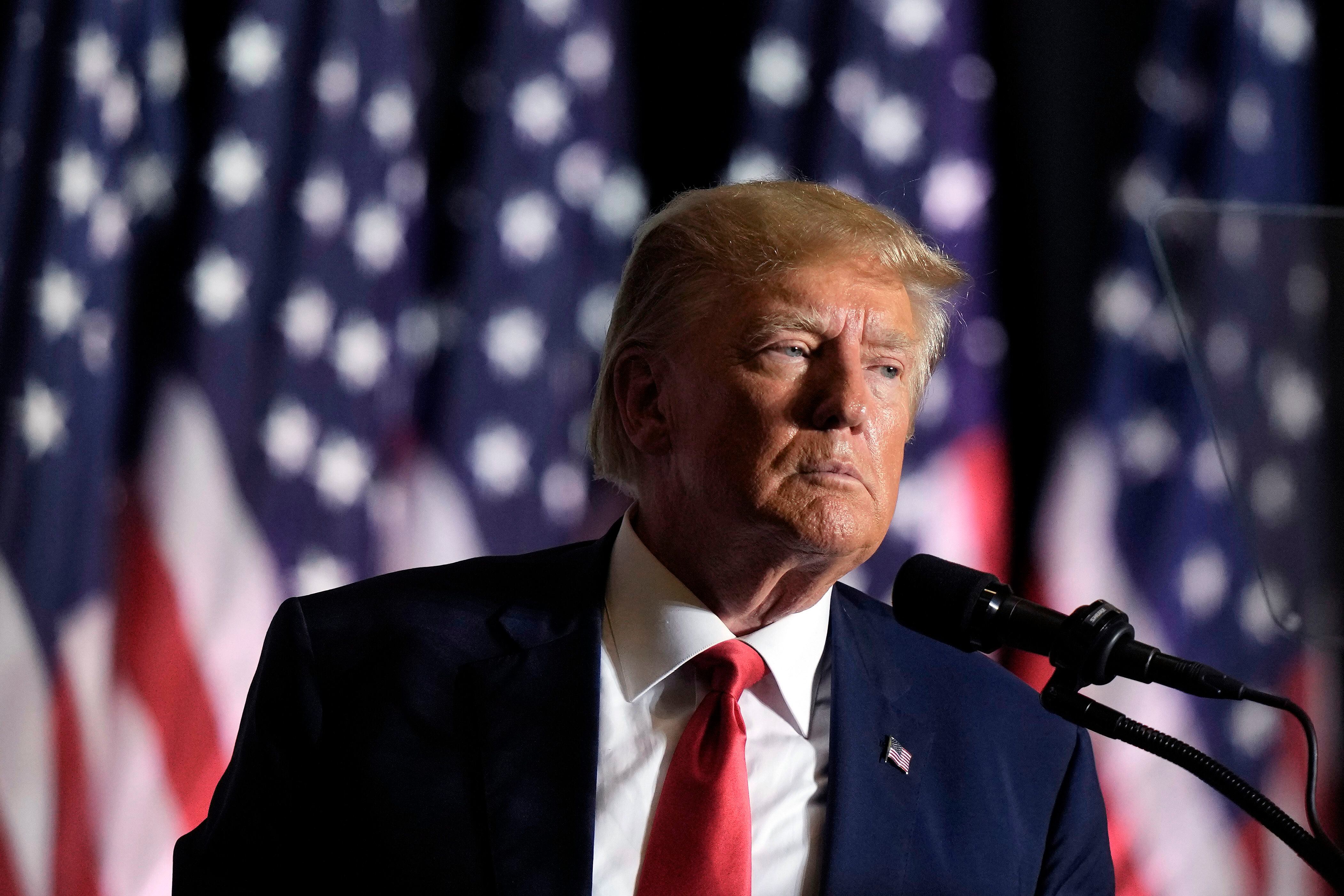 Trump defendió su ausencia en el debate de las primerias republicanas: “No tiene sentido”. (AP)