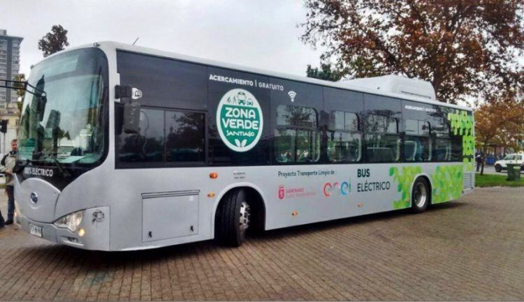 Chile fue el primer paÃ­s en la regiÃ³n en incorporar buses elÃ©ctricos al transporte pÃºblico