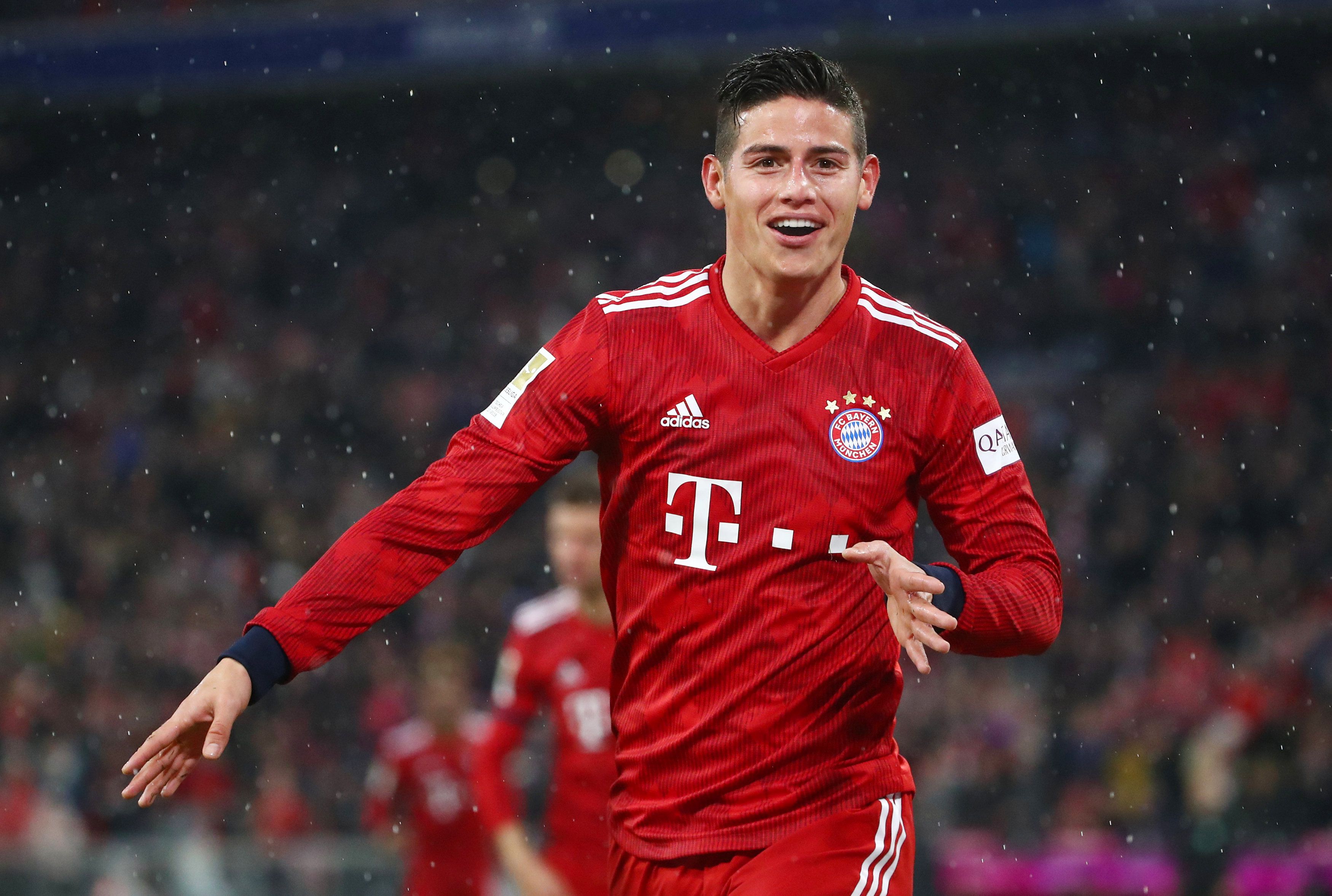 James Rodríguez fue el último colombiano en ganar la Bundesliga con el Bayern Munich en 2019 - crédito Michael Dalder/REUTERS