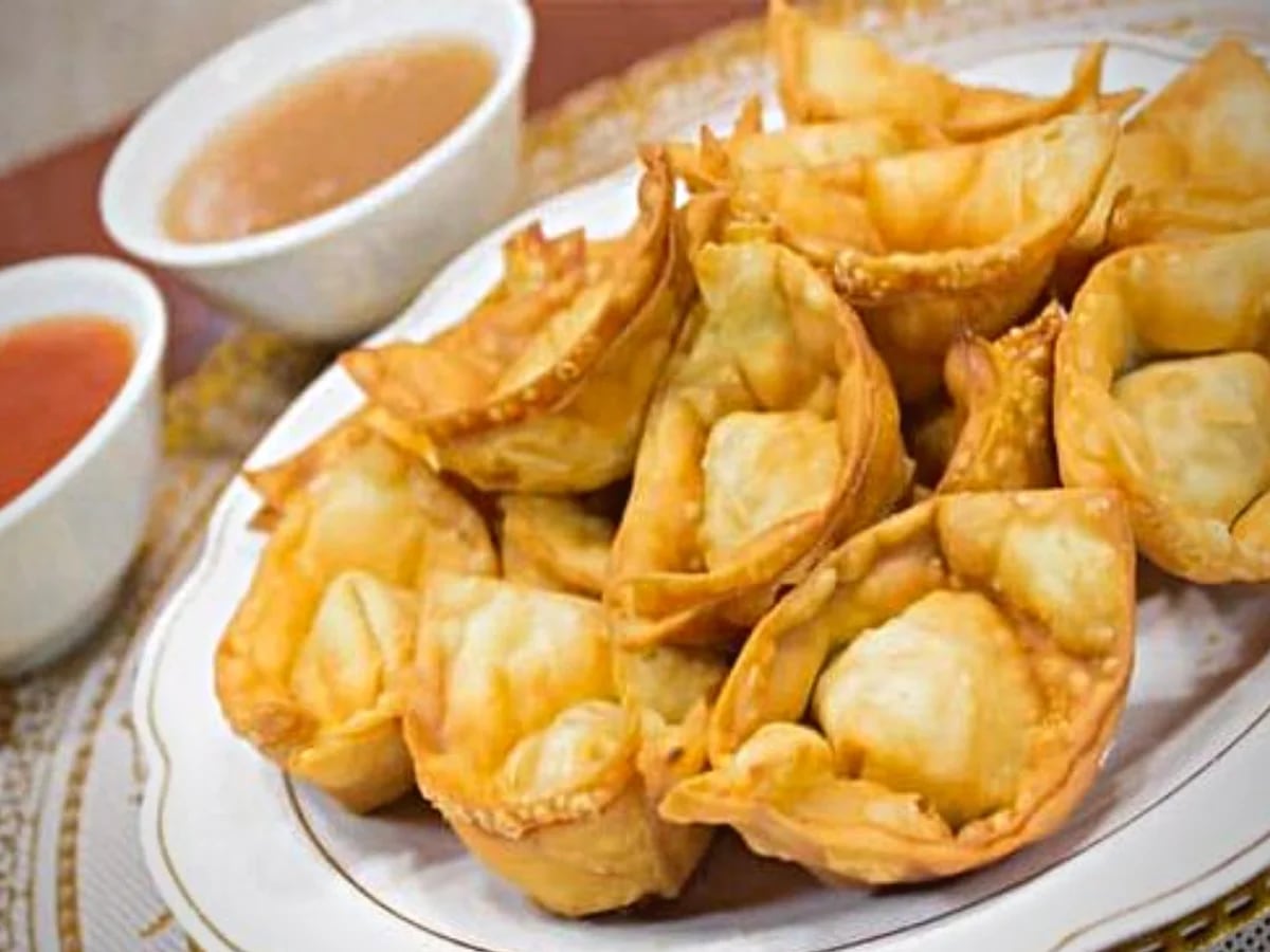 How to make fried wonton stuffed with shrimp with this Peruvian recipe -  Infobae