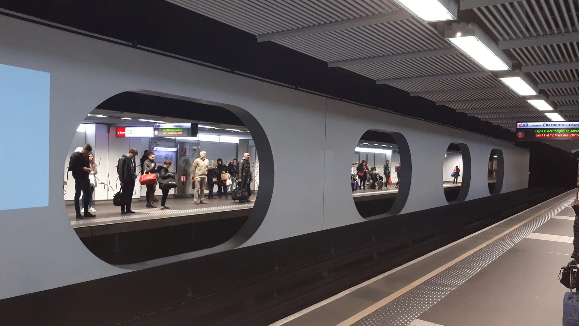 Estación de Metro en Lyon