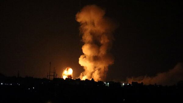 Explosión en Gaza (Reuters)