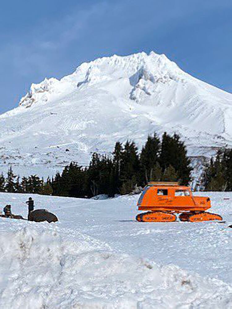 El Monte Hood, en Oregon (@ClackCoSheriff)