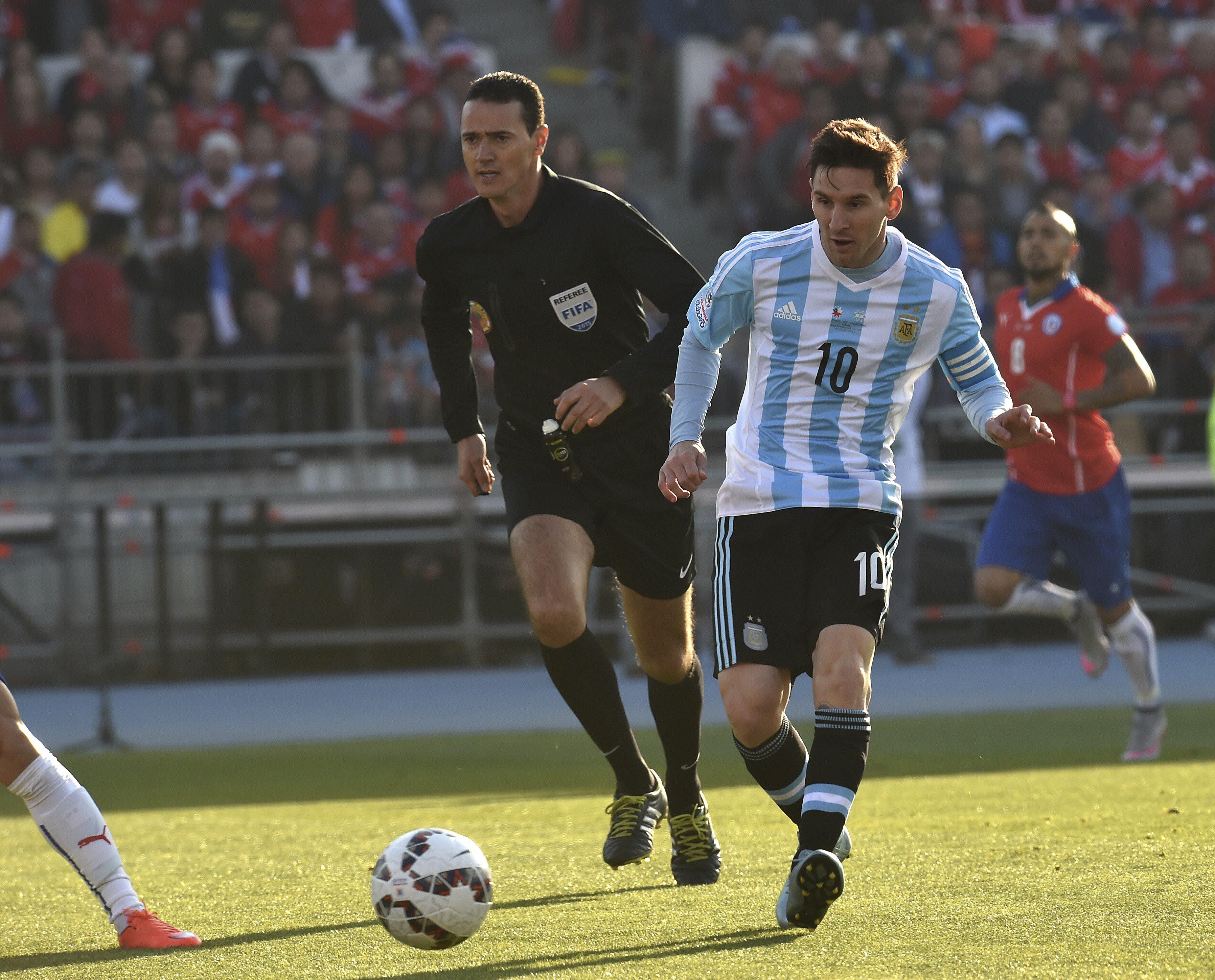 Wilmar Roldán Lionel Messi
