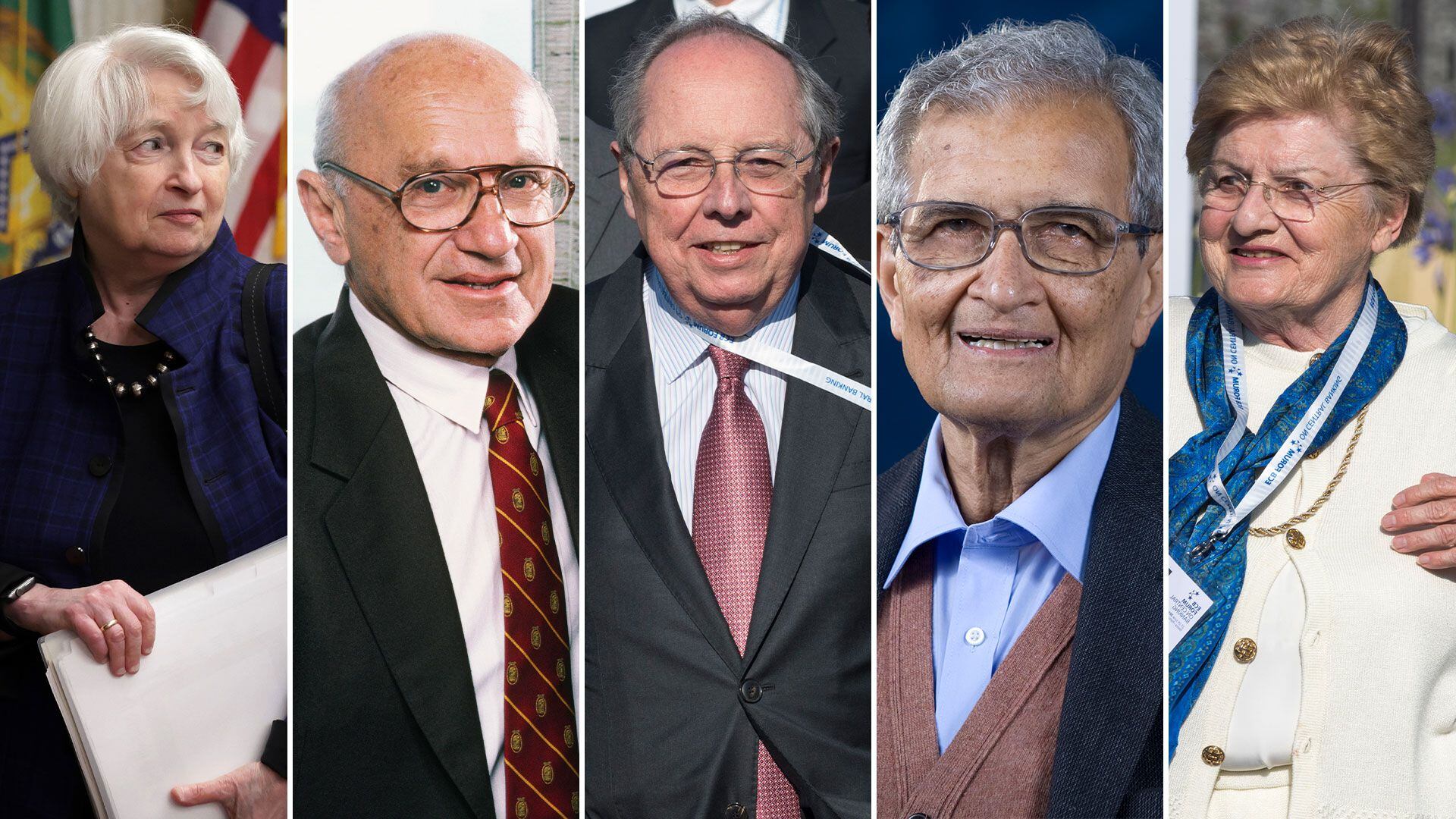 Janet Yellen Milton Friedman Guillermo Calvo Amartya Sen Anne Krueger