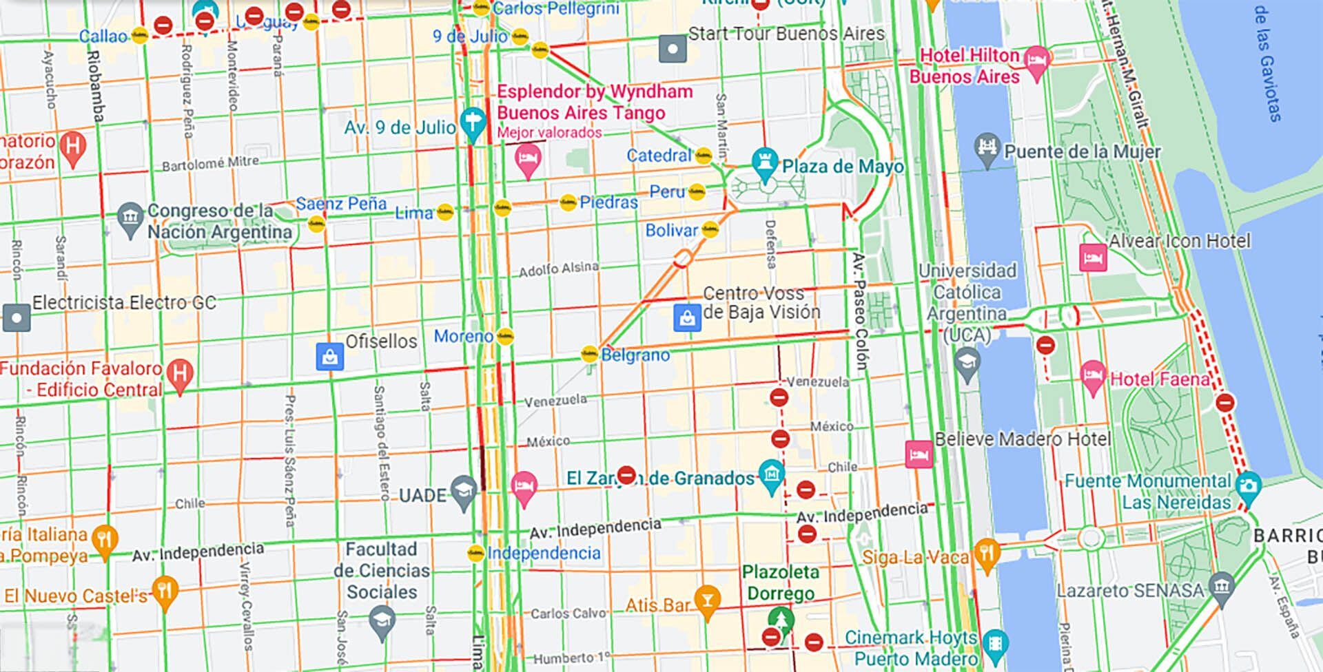 Parte de la zona conocida Nuevo Madero entre Puerto Madero Monserrat y San Telmo y cerca de otros barrios porteos