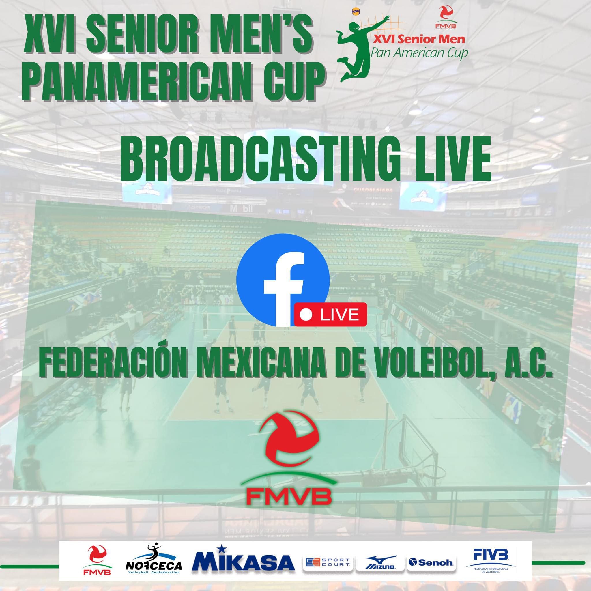 Federación Mexicana de Voleibol transmitirá los partidos de la Copa Panamericana 2023 (Norcecainfo)