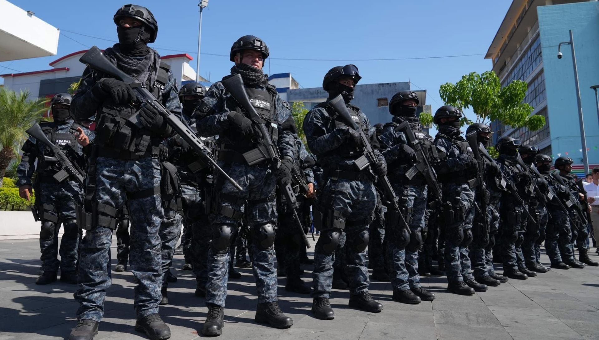 Se estrena Fuerza 'Pakal' de Chiapas con decomiso de marihuana y un vehículo robado - Infobae