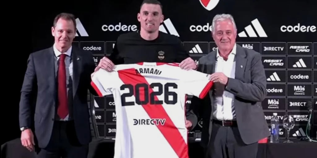 Franco Armani renovó contrato con River Plate hasta 2026: “Mi idea siempre fue terminar mi carrera acá”