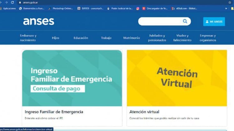 Al hacer click en “ingresar”, el aplicativo derivará a los beneficiarios directamente a la plataforma MiAnses, debiendo introducir para acceder el número de CUIL y la Clave de Seguridad Social.