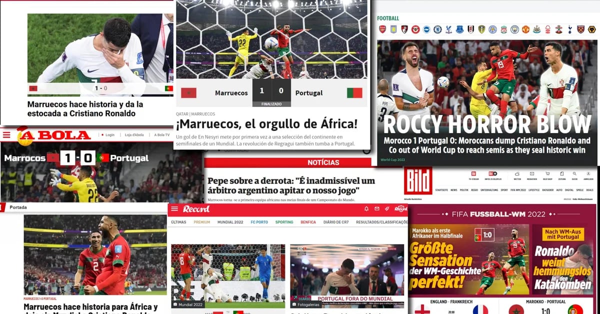 Foi assim que a comunicação social em Portugal e no mundo refletiu a eliminação de Cristiano Ronaldo do Qatar 2022: “Lançaram os leões e acabou o circo”