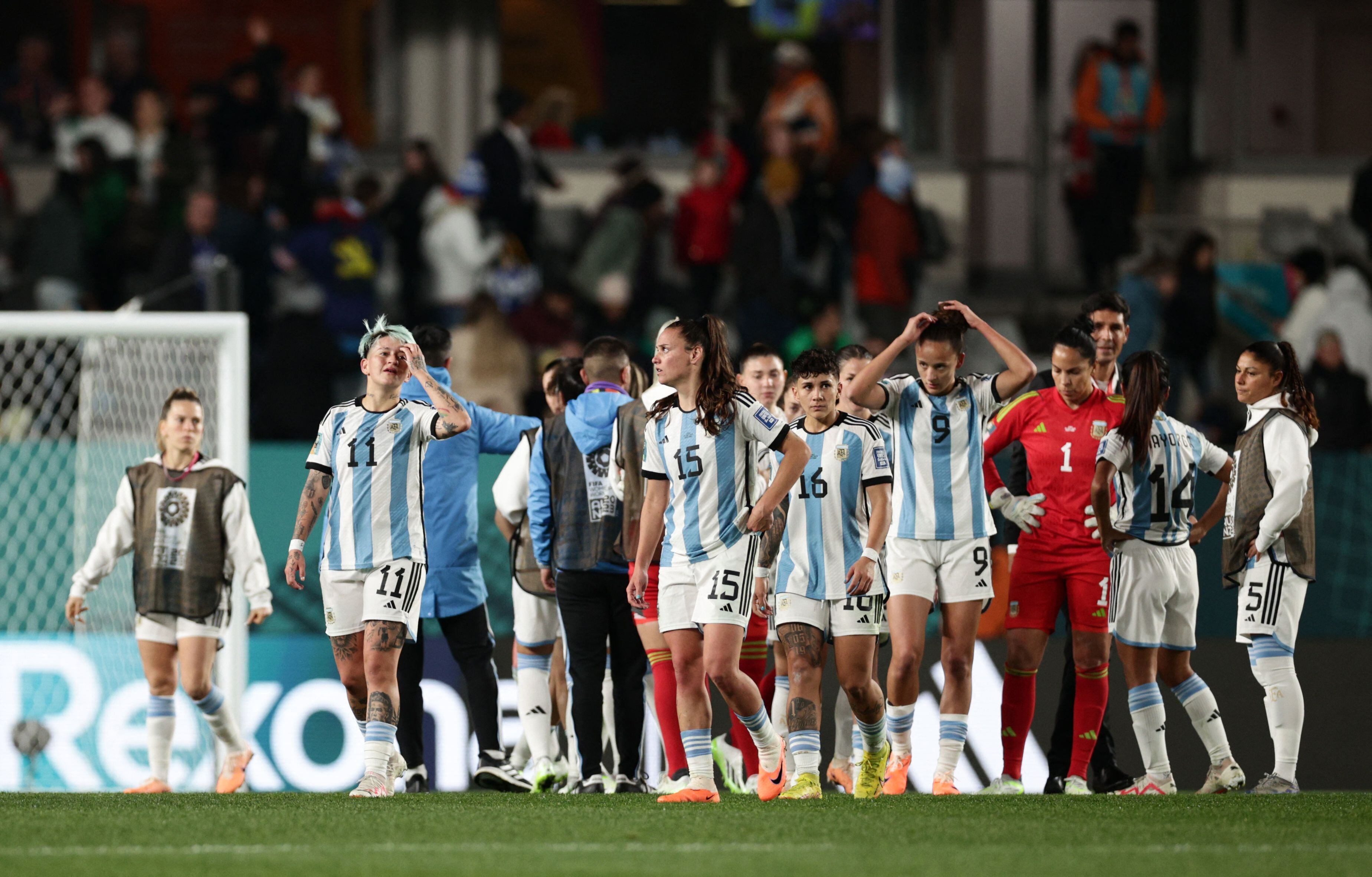 La Argentina perdió en el debut ante Italia y este jueves se medirá ante Sudáfrica (REUTERS/David Rowland)
