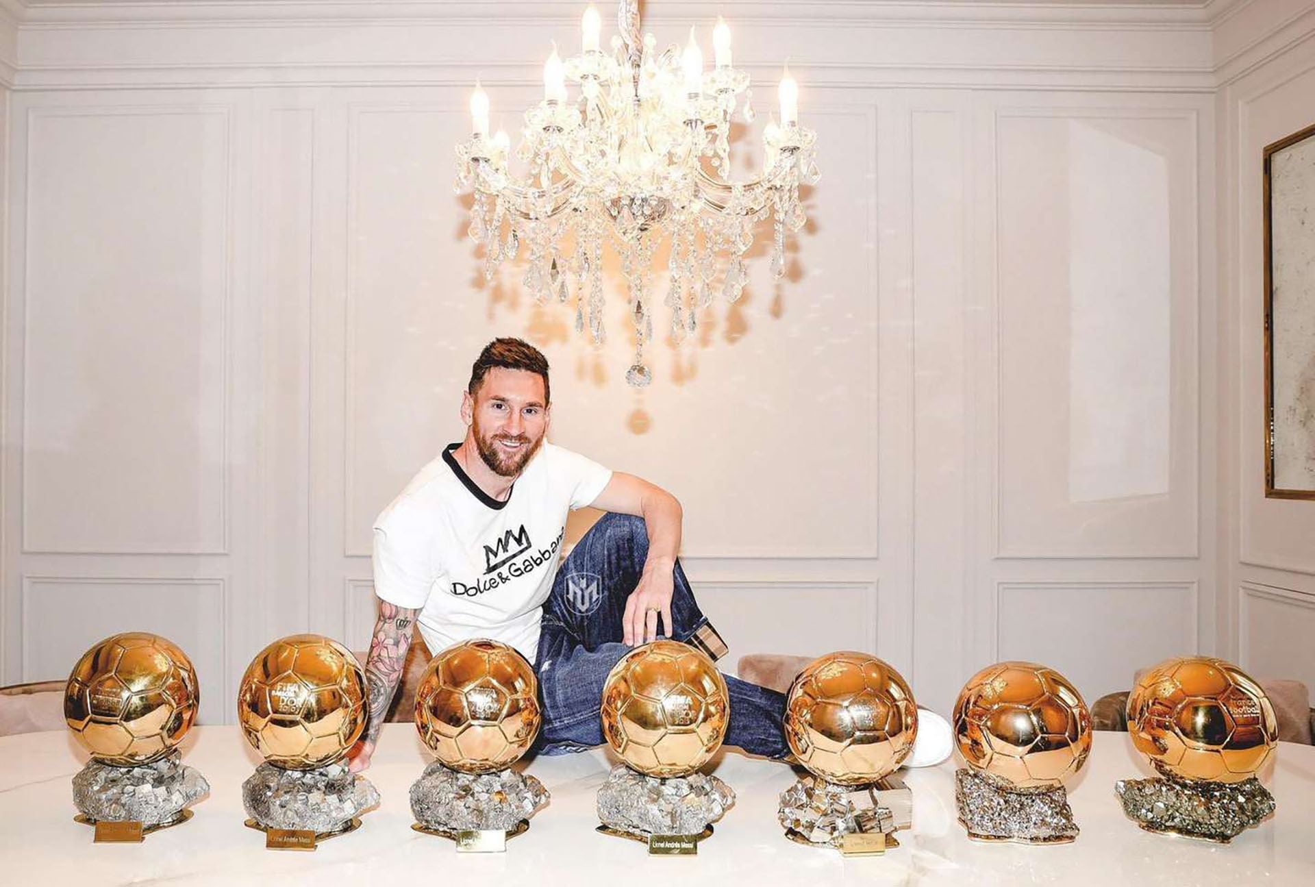 Messi balones de oro