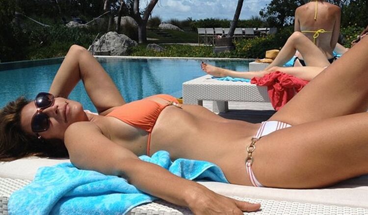 Cindy Crawford fue una de las top models de los años 90  y sigue manteniéndose en forma (Instagram)
