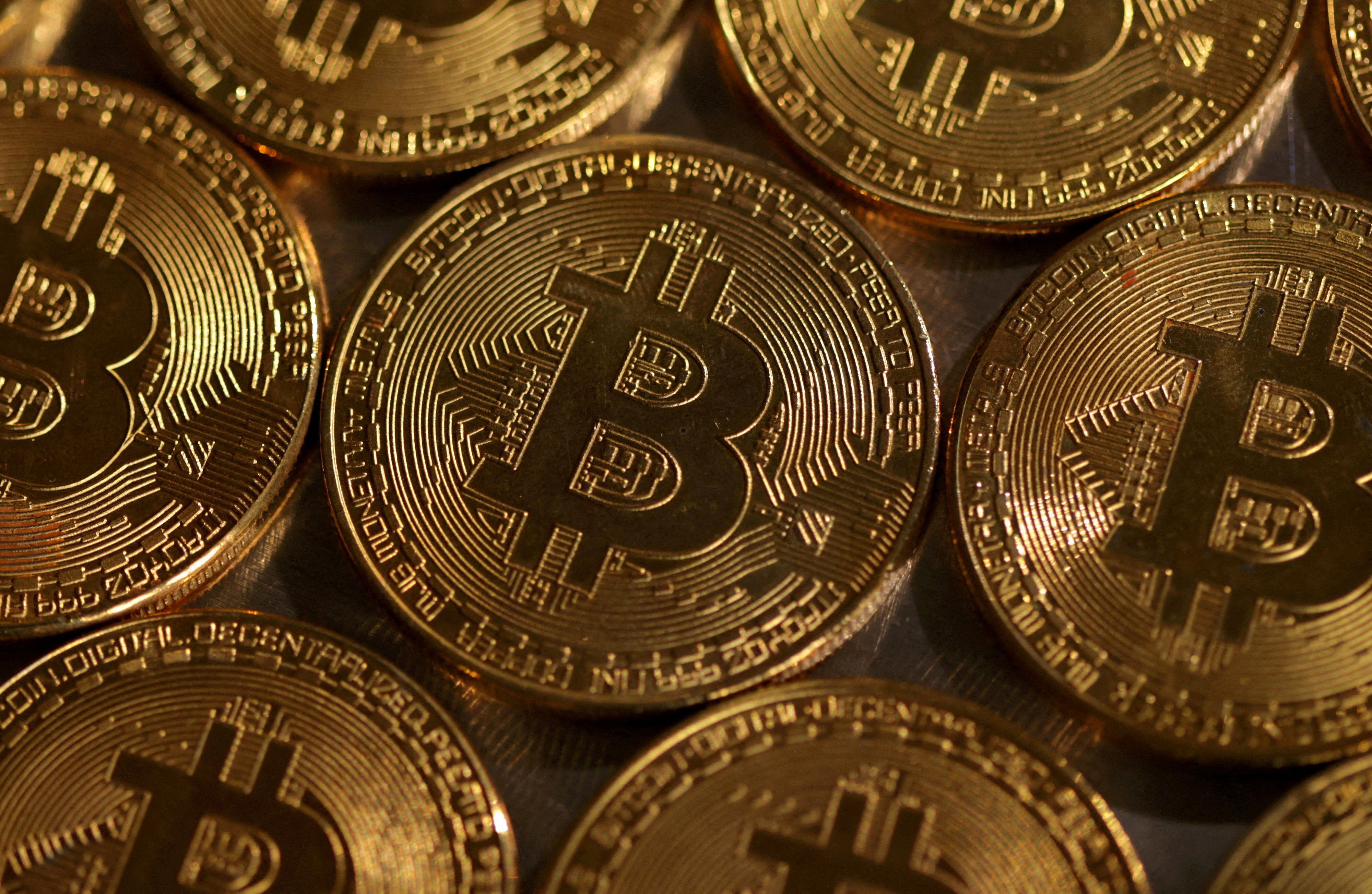 Representación del bitcoin. REUTERS/Dado Ruvic/Illustration/File Photo