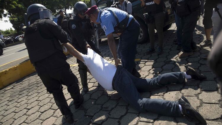 Represión en Nicaragua (EFE)