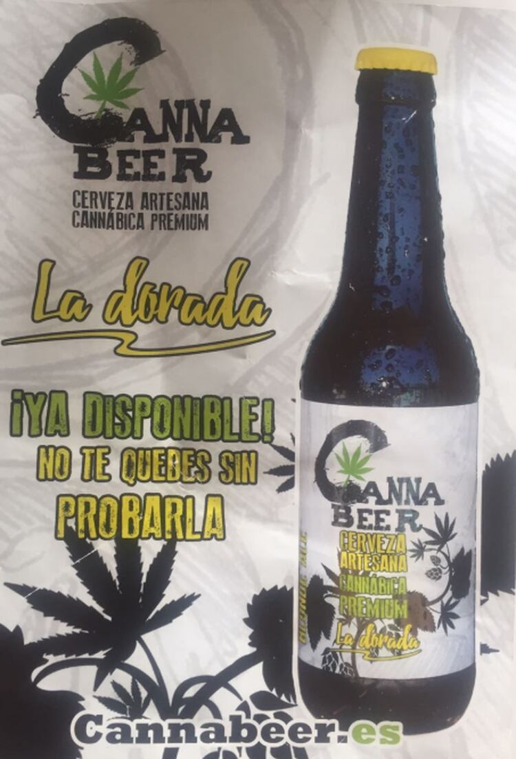 La cerveza a base de cannabis que se comenzó a vender en México.
