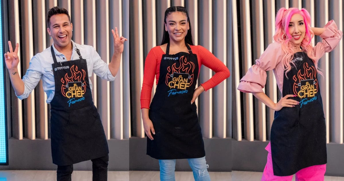 Cint G, Cielo Torres and Jonathan Rojas are the primary to be sentenced ‘El Gran Chef Famosos’.